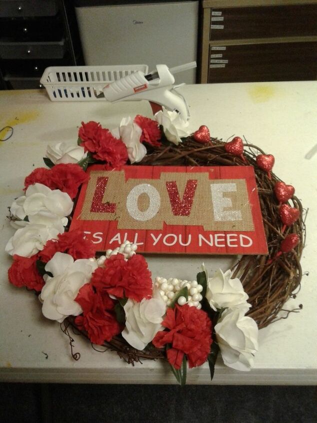 the first of many holiday wreaths