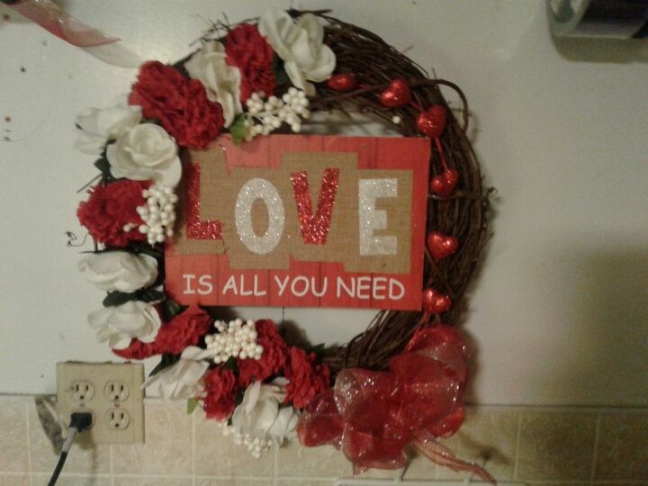 the first of many holiday wreaths