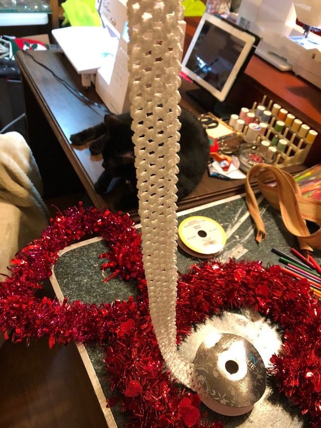 inexpensive valentine day wreath