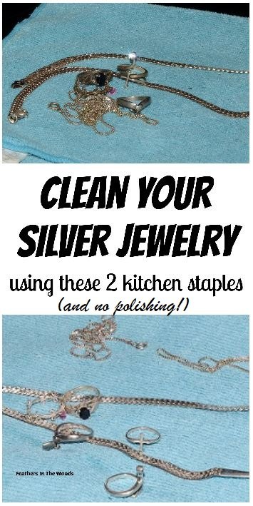 how to clean silver without chemicals