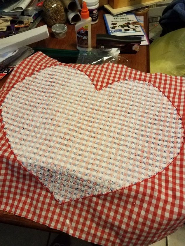 easy valentine wreath