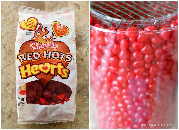 valentine s day table centerpiece and easy flower arranging hack