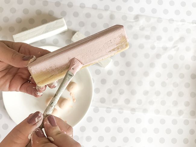 wooden couple of love super simple rustic craft