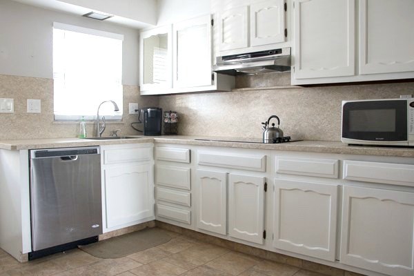 painting 1970 s kitchen cabinets