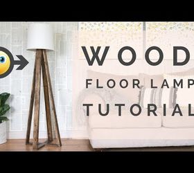 Wood Floor Lamp DIY ( BIG REVEAL)