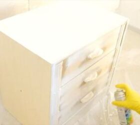 diy bedside table nightstand before after