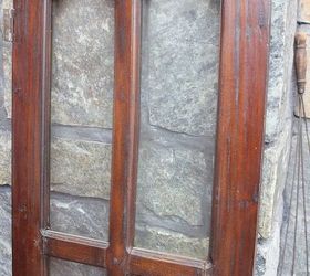 using old cabinet doors for wall decor