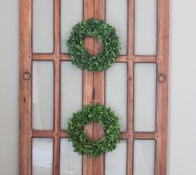 using old cabinet doors for wall decor