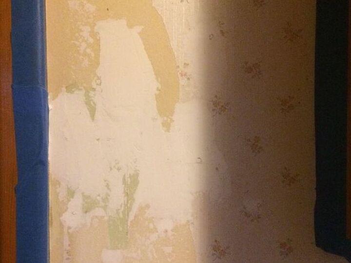 q i have wallpaper stuck directly to the sheet rock