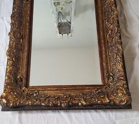 ornate mirror gets an updated look