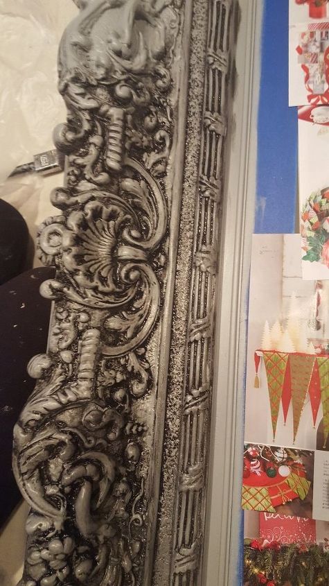 ornate mirror gets an updated look