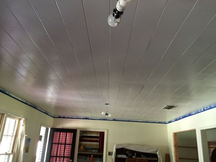 our kitchen ceiling addventure