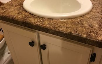 Painted Linoleum Bathroom Floor Hometalk