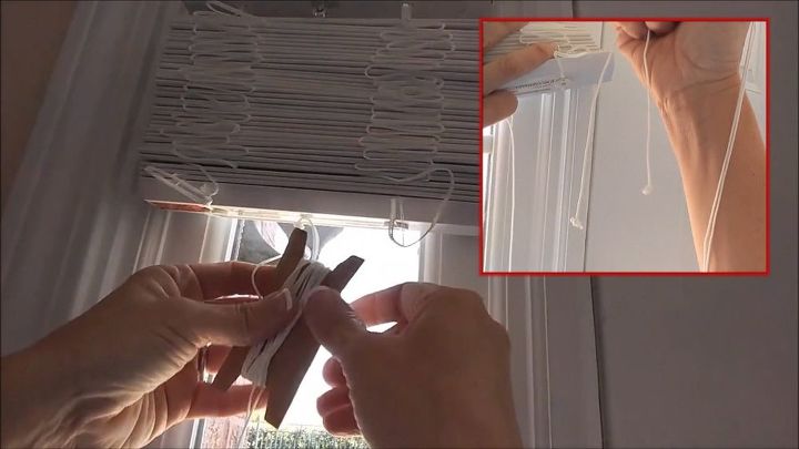 installing faux wood window blinds