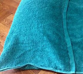 how to make a beach towel with pillow handles