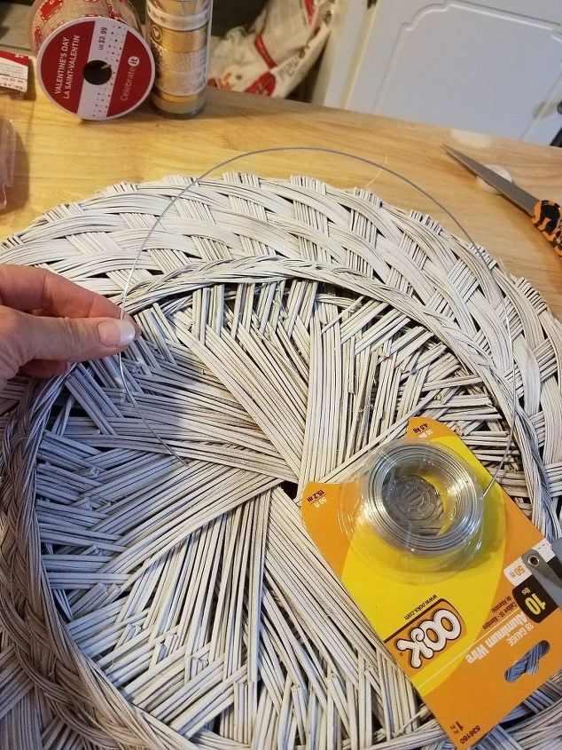 easy valentine wreath