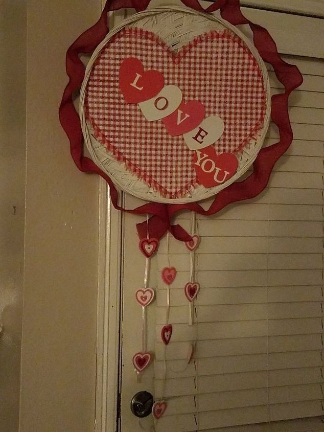 easy valentine wreath