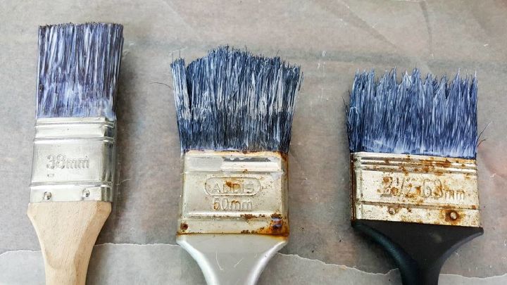 off the wall repurposed paint brush hooks