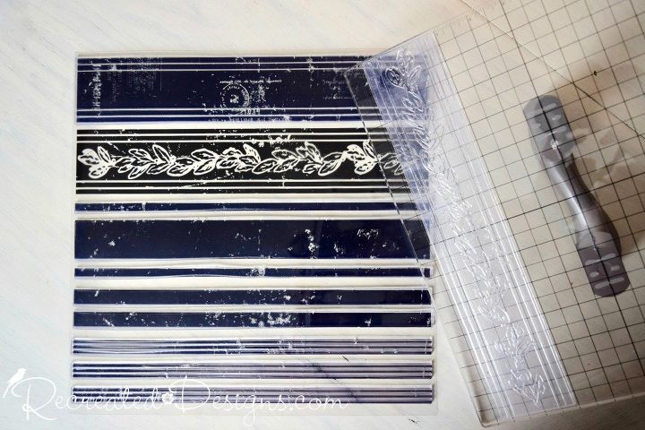 iod decor stamps and milk paint make the perfect pair