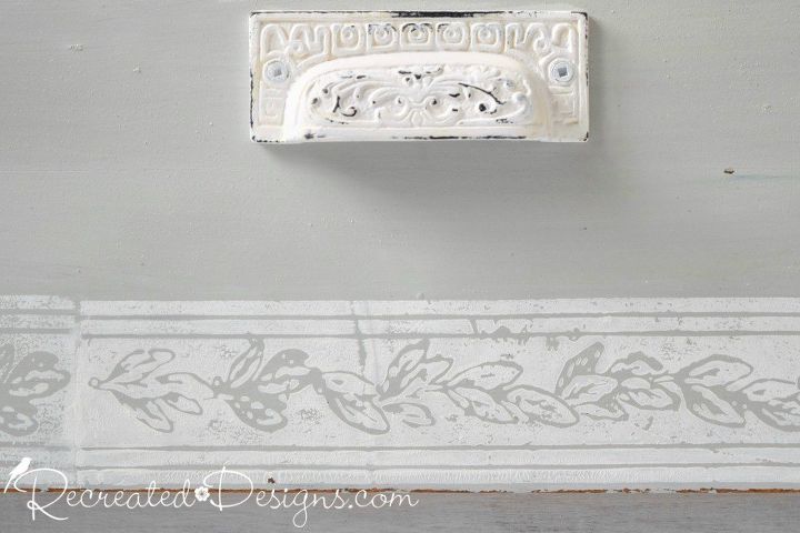iod decor stamps and milk paint make the perfect pair