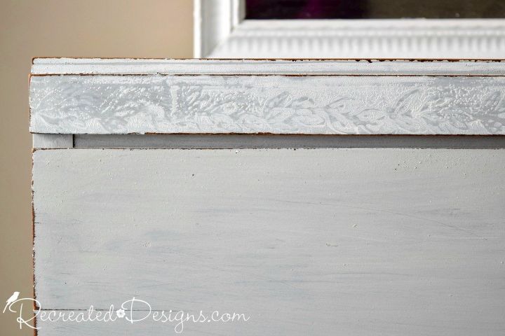 iod decor stamps and milk paint make the perfect pair