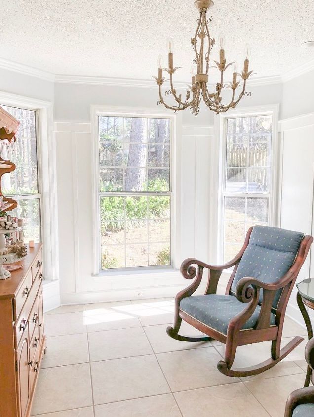 easy diy farmhouse style wainscot