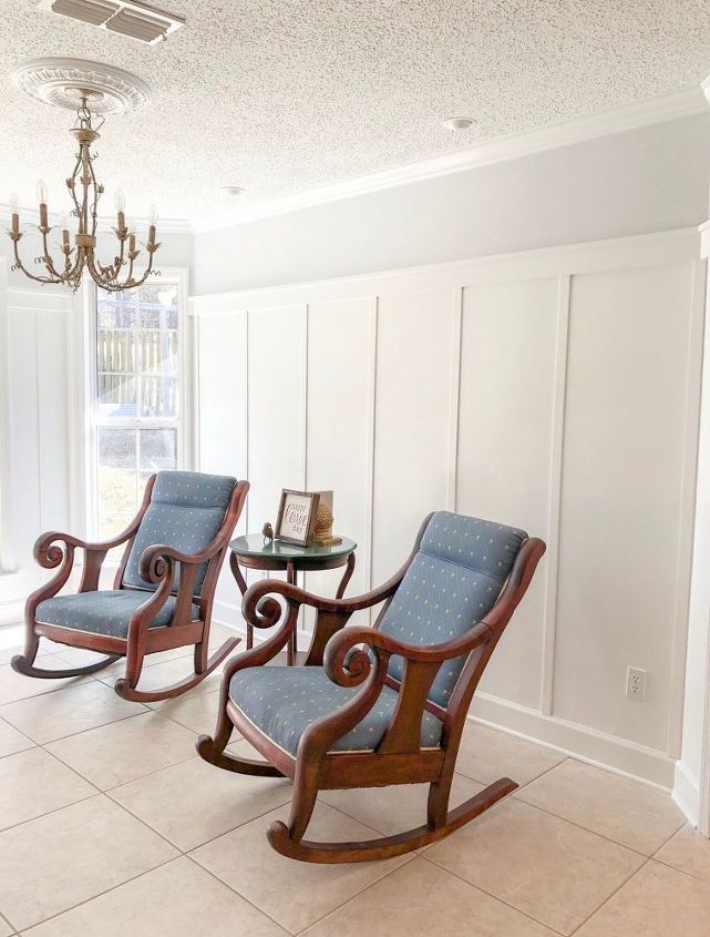 easy diy farmhouse style wainscot