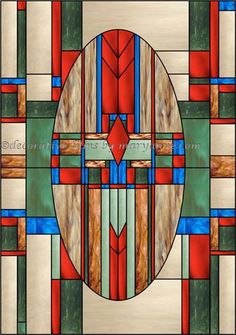 how do i make a light box faux stained glass window