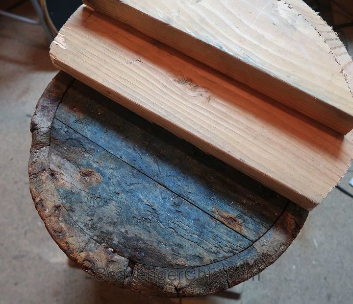 upcycled barrel bistro set