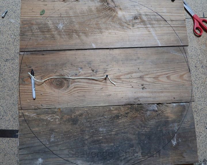 upcycled barrel bistro set