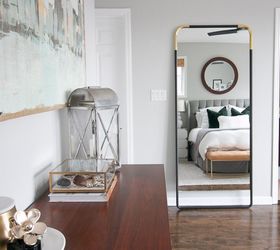 How to Secure a Standing Mirror to the Wall