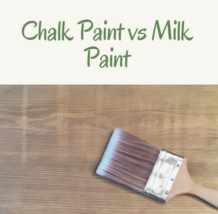 chalk paint vs milk paint and the one i prefer