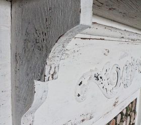 chalk paint vs milk paint and the one i prefer, A close up of my milk painted mantel