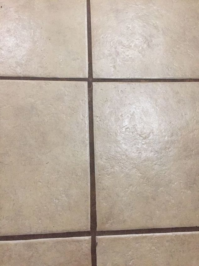 i have a light color grout in my ceramic floor in my kitchen and i can