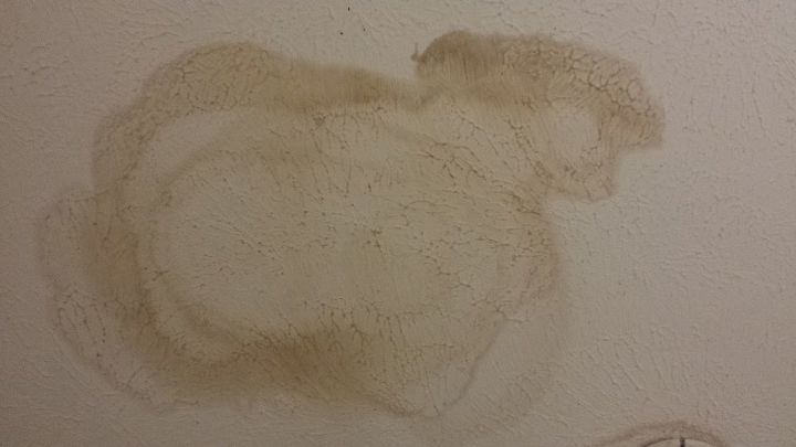 q what s the best way to repair a patch of ceiling that has been stained