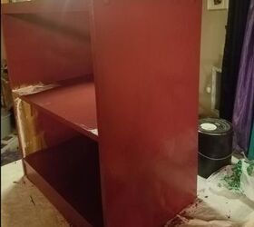 cheap microwave stand becomes kitchen island