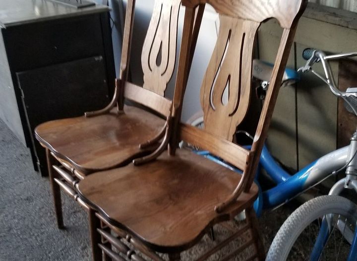 q vintage chairs to repurpose into