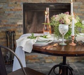 how to create a romantic table for 2 on a budget