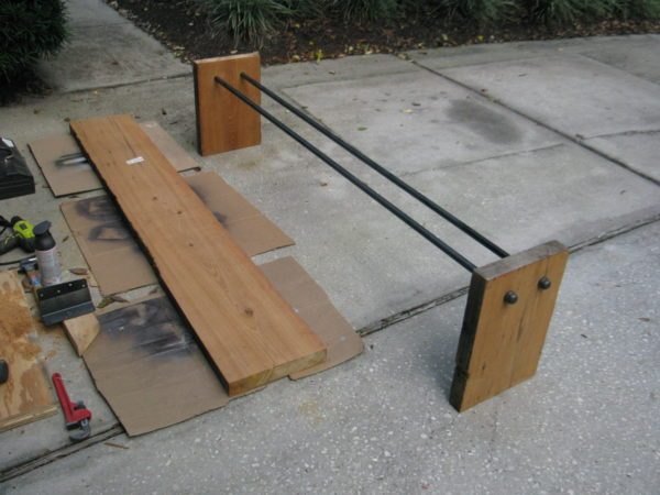 how to build a simple bench
