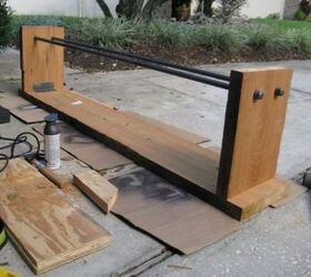 how to build a simple bench