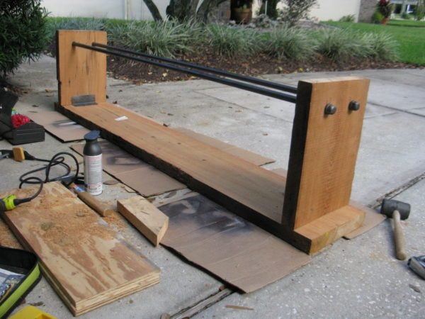 how to build a simple bench