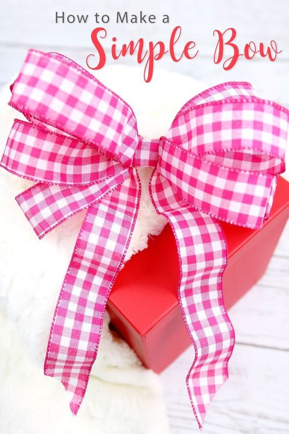 how to make a simple bow