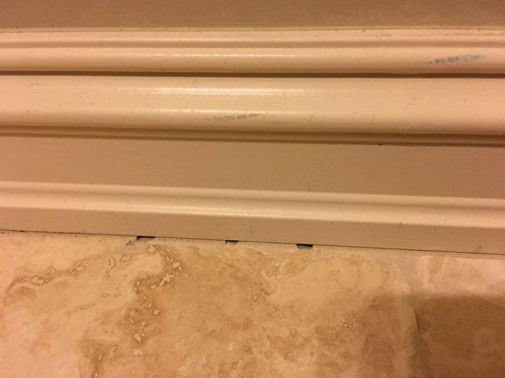 q should you use caulk where grout is missing b tween floor a baseboard