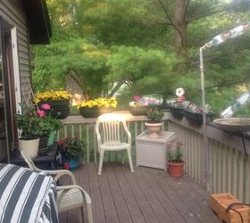 q what plants can i use for a deck garden
