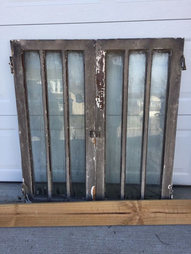 vintage windows equal amazing coffee table