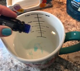 How to save money by pouring dish soap & alcohol into a mug