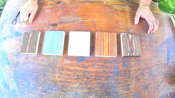 como tingir madeira fcil para iniciantes, amostra de cor de tonalidade
