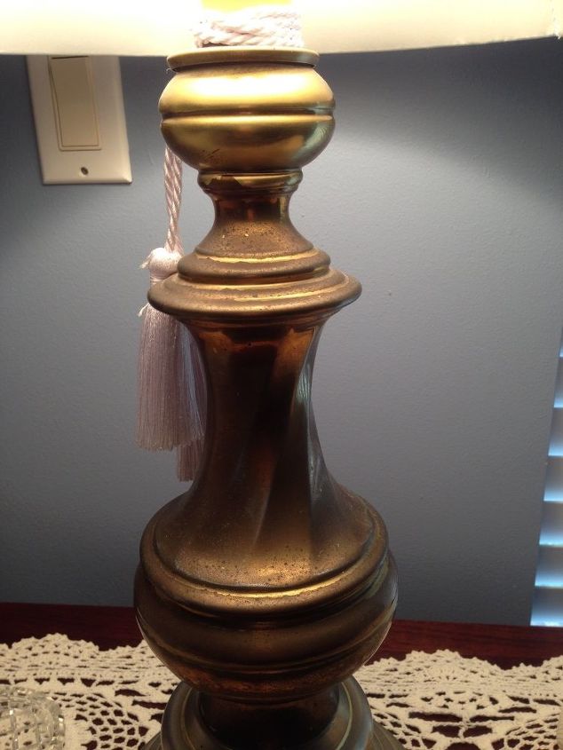 Can Brass Plated Lamps Be Painted, How To Paint A Brass Lamp Bronze
