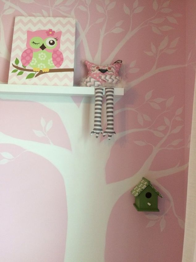 owl inspired theme toddler bedroom, Inspired owl artwork