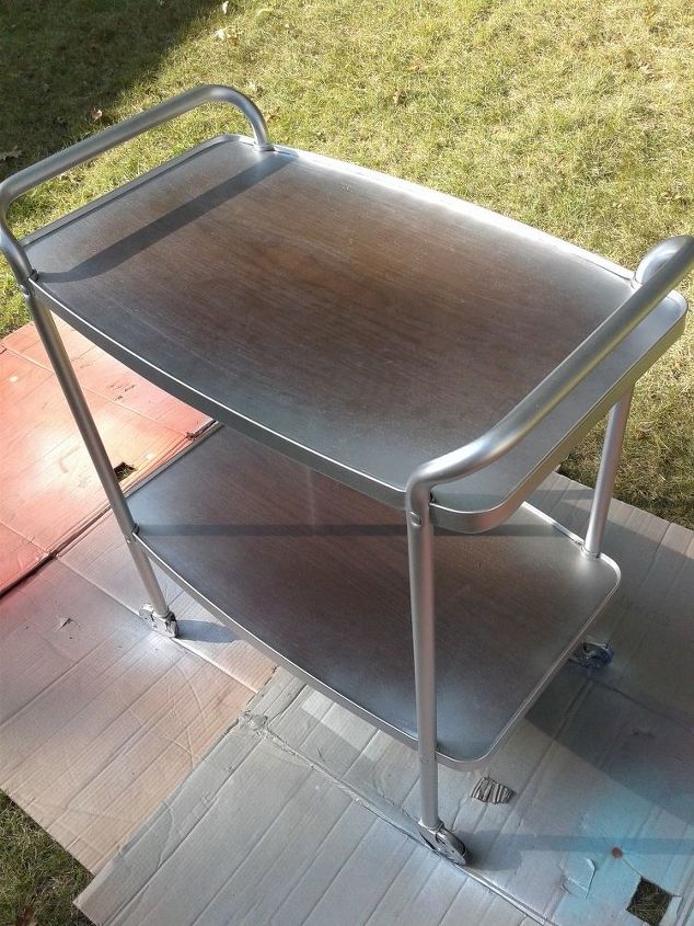 cheap easy and beautiful bar cart makeover